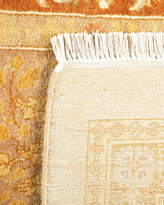 Traditional Mogul Ivory Wool Area Rug 8' 3" x 10' 10" - Solo Rugs