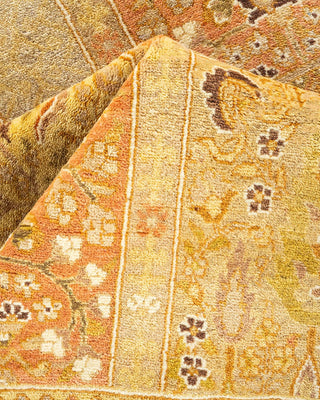 Traditional Mogul Ivory Wool Area Rug 8' 3" x 10' 10" - Solo Rugs