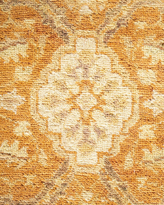 Traditional Mogul Brown Wool Area Rug 8' 1" x 10' 2" - Solo Rugs