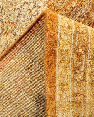 Traditional Mogul Brown Wool Area Rug 8' 1" x 10' 2" - Solo Rugs