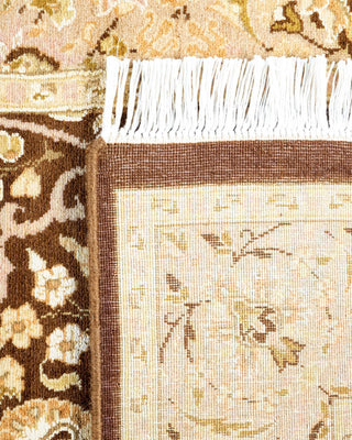 Traditional Mogul Brown Wool Runner 2' 7" x 8' 3" - Solo Rugs