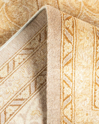 Traditional Mogul Ivory Wool Area Rug 9' 3" x 12' 3" - Solo Rugs