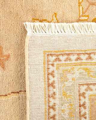 Contemporary Eclectic Ivory Wool Area Rug 8' 3" x 10' 0" - Solo Rugs