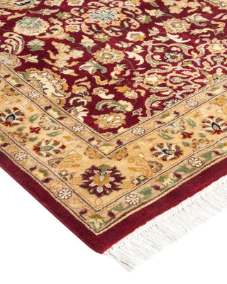 Traditional Mogul Red Wool Runner 2' 6" x 13' 6" - Solo Rugs