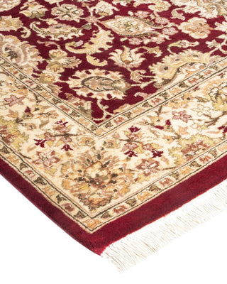 Traditional Mogul Red Wool Runner 2' 6" x 11' 0" - Solo Rugs