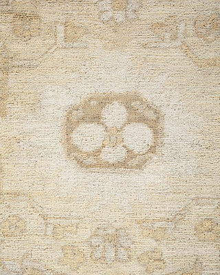 Eclectic, One-of-a-Kind Hand-Knotted Area Rug - Ivory, 12' 0" x 12' 1" - Solo Rugs