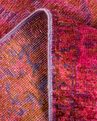 Contemporary Fine Vibrance Purple Wool Runner 2' 10" x 9' 10" - Solo Rugs