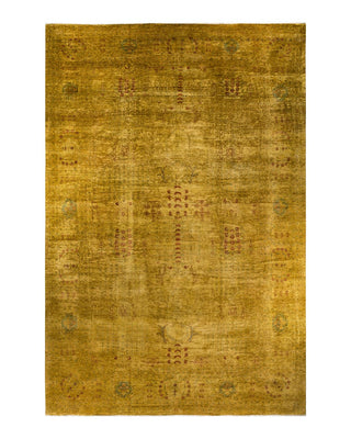Vibrance, One-of-a-Kind Handmade Area Rug - Yellow, 17' 4" x 11' 9" - Solo Rugs