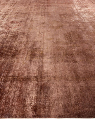 Vibrance, One-of-a-Kind Handmade Area Rug - Brown, 17' 10" x 11' 9" - Solo Rugs