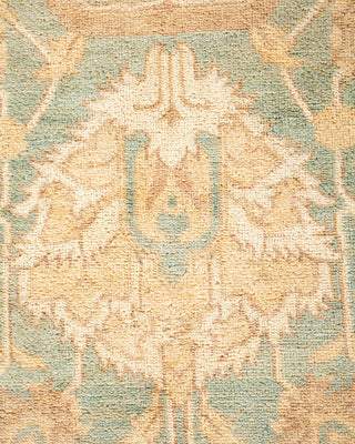 Contemporary Eclectic Light Blue Wool Area Rug 8' 2" x 9' 10" - Solo Rugs
