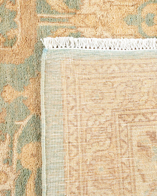 Contemporary Eclectic Light Blue Wool Area Rug 8' 2" x 9' 10" - Solo Rugs
