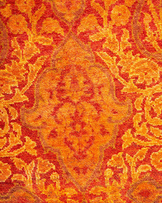 Traditional Mogul Orange Wool Runner 3' 0" x 9' 0" - Solo Rugs