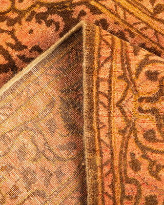 Traditional Mogul Yellow Wool Runner 2' 7" x 13' 9" - Solo Rugs