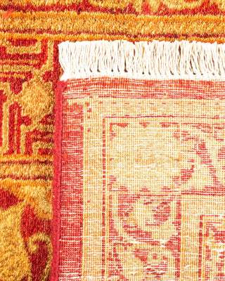 Traditional Mogul Orange Wool Runner 2' 7" x 8' 9" - Solo Rugs