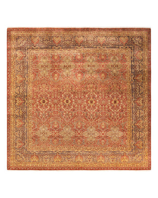 Mogul, One-of-a-Kind Hand-Knotted Area Rug - Pink, 8' 3" x 8' 4" - Solo Rugs