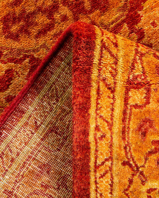 Traditional Mogul Orange Wool Runner 2' 6" x 10' 8" - Solo Rugs