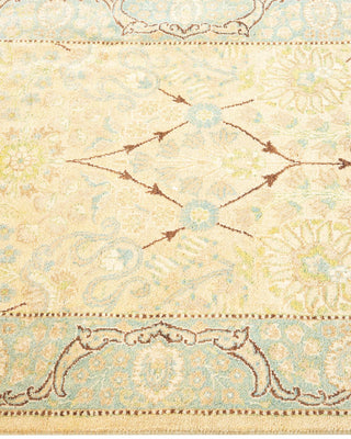 Traditional Mogul Ivory Wool Runner 2' 8" x 12' 3" - Solo Rugs