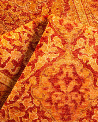 Traditional Mogul Orange Wool Runner 2' 7" x 9' 9" - Solo Rugs