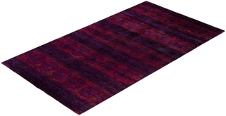 Vibrance, One-of-a-Kind Handmade Area Rug - Purple, 16' 6" x 9' 1" - Solo Rugs