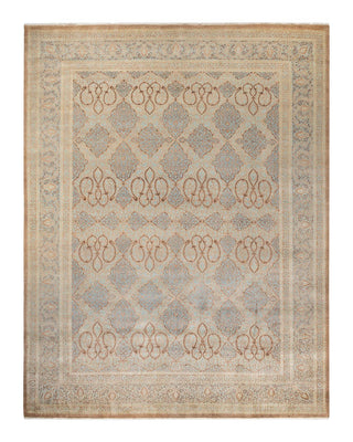 Mogul, One-of-a-Kind Hand-Knotted Area Rug - Brown, 10' 4" x 14' 0" - Solo Rugs