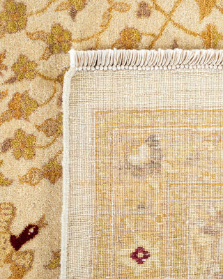 Traditional Mogul Ivory Wool Area Rug 8' 1" x 10' 5" - Solo Rugs