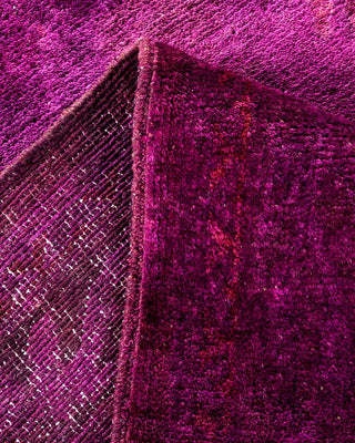 Vibrance, One-of-a-Kind Handmade Area Rug - Purple, 14' 7" x 12' 0" - Solo Rugs