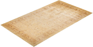 Contemporary Eclectic Ivory Wool Area Rug 8' 2" x 14' 1" - Solo Rugs