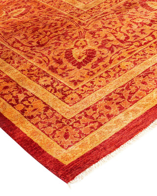 Mogul, One-of-a-Kind Handmade Area Rug - Orange, 15' 2" x 12' 3" - Solo Rugs