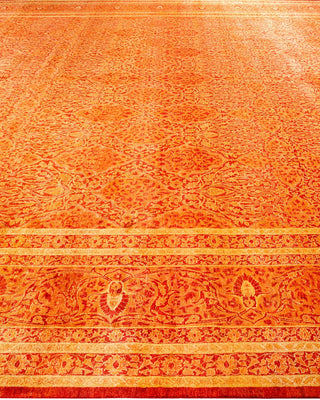 Mogul, One-of-a-Kind Handmade Area Rug - Orange, 15' 2" x 12' 3" - Solo Rugs
