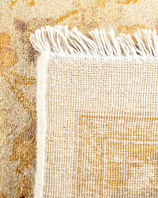 Traditional Mogul Ivory Wool Area Rug 8' 1" x 10' 2" - Solo Rugs
