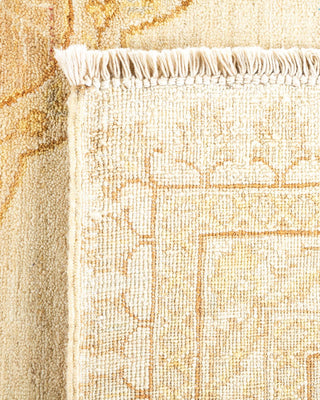 Traditional Mogul Ivory Wool Area Rug 8' 0" x 10' 1" - Solo Rugs