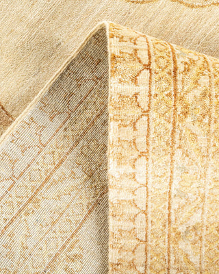 Traditional Mogul Ivory Wool Area Rug 8' 0" x 10' 1" - Solo Rugs
