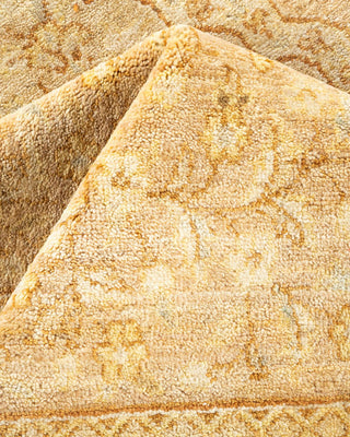 Traditional Mogul Ivory Wool Area Rug 8' 0" x 10' 1" - Solo Rugs