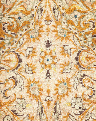 Traditional Mogul Brown Wool Runner 9' 7" x 18' 5" - Solo Rugs