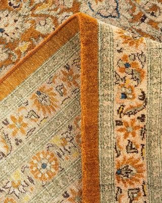Traditional Mogul Brown Wool Runner 9' 7" x 18' 5" - Solo Rugs