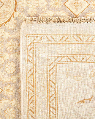 Traditional Mogul Ivory Wool Area Rug 8' 0" x 10' 0" - Solo Rugs