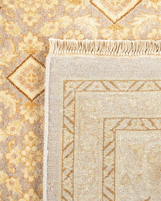 Traditional Mogul Ivory Wool Area Rug 8' 1" x 10' 4" - Solo Rugs