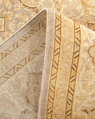 Traditional Mogul Ivory Wool Area Rug 8' 1" x 10' 4" - Solo Rugs