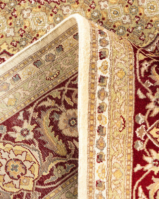 Traditional Mogul Ivory Wool Area Rug 8' 1" x 10' 2" - Solo Rugs
