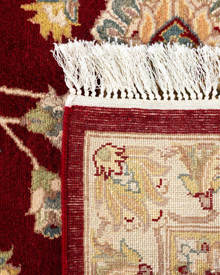 Traditional Mogul Red Wool Area Rug 8' 3" x 10' 6" - Solo Rugs