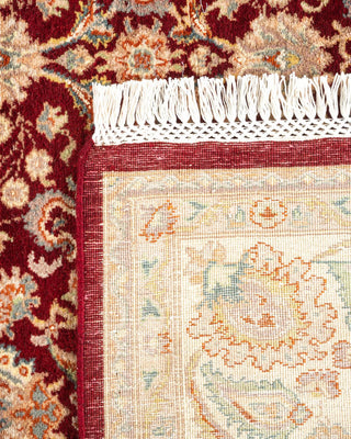 Traditional Mogul Red Wool Area Rug 5' 9" x 8' 3" - Solo Rugs