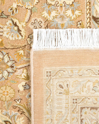 Traditional Mogul Brown Wool Area Rug 8' 1" x 10' 4" - Solo Rugs