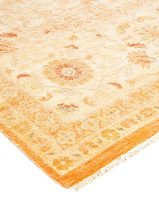 Contemporary Eclectic Brown Wool Area Rug 8' 10" x 11' 10" - Solo Rugs
