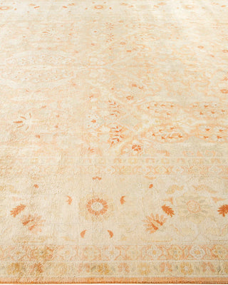Contemporary Eclectic Brown Wool Area Rug 8' 10" x 11' 10" - Solo Rugs