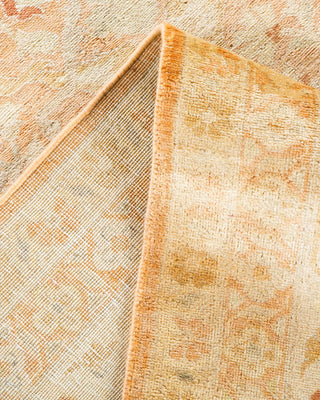Contemporary Eclectic Brown Wool Area Rug 8' 10" x 11' 10" - Solo Rugs