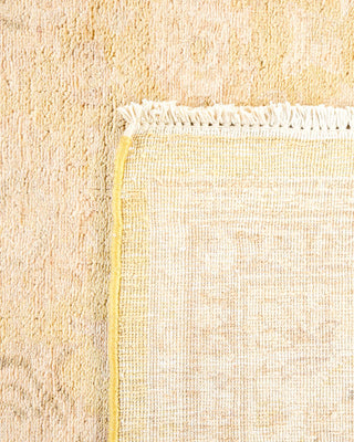 Traditional Mogul Green Wool Area Rug 8' 2" x 10' 6" - Solo Rugs
