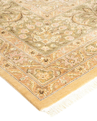 Traditional Mogul Ivory Wool Area Rug 8' 2" x 10' 2" - Solo Rugs