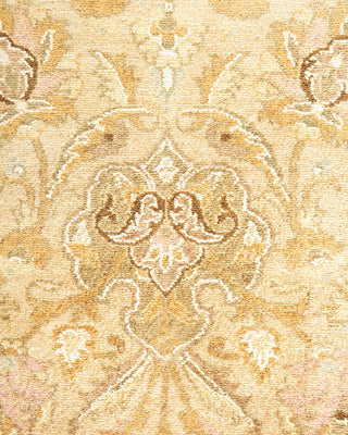Traditional Mogul Ivory Wool Area Rug 8' 2" x 10' 2" - Solo Rugs