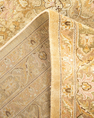Traditional Mogul Ivory Wool Area Rug 8' 2" x 10' 2" - Solo Rugs