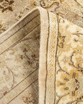 Traditional Mogul Ivory Wool Area Rug 3' 1" x 5' 1" - Solo Rugs